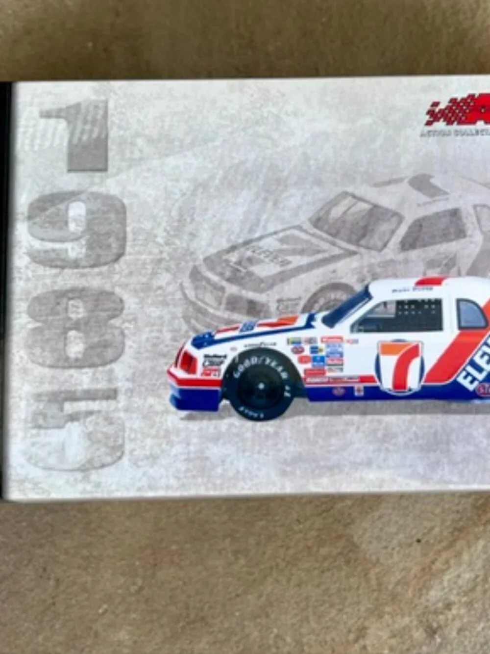 ACTION ELITE 1985 Thunderbird KYLE PETTY #7 | 7-11 | 1:24 Diecast 03 LTD Edition
